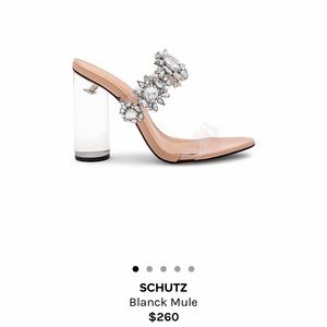 Revolve Schutz Blanck Mule